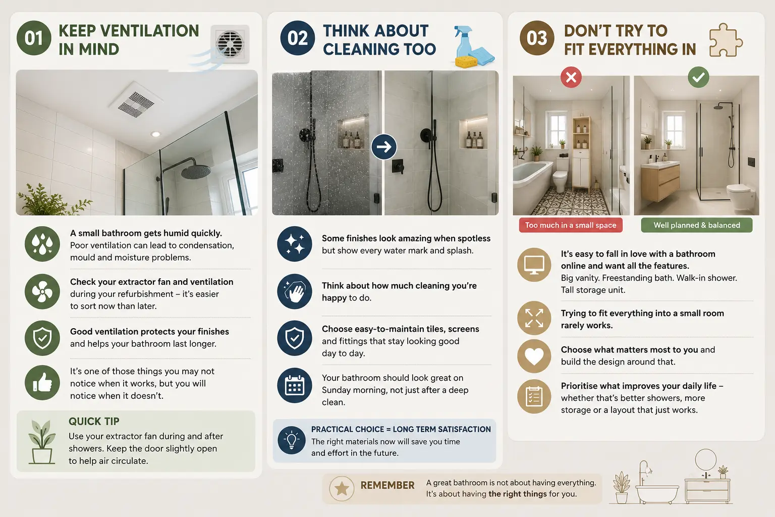 Bathroom Design tips