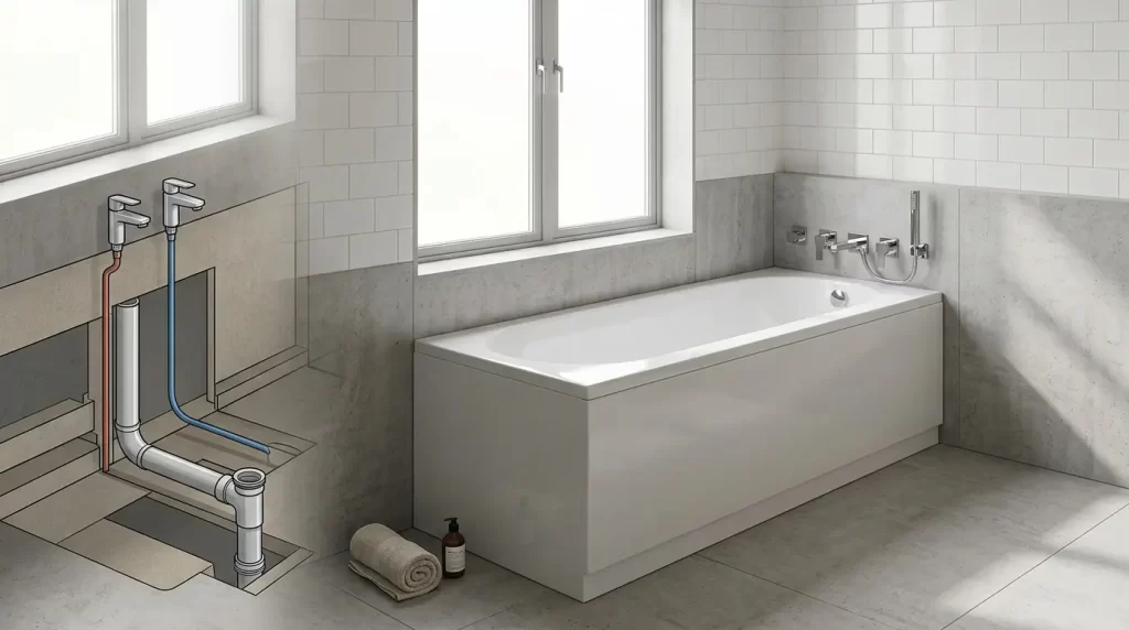 How to fit a bath in rugby and Warwickshire